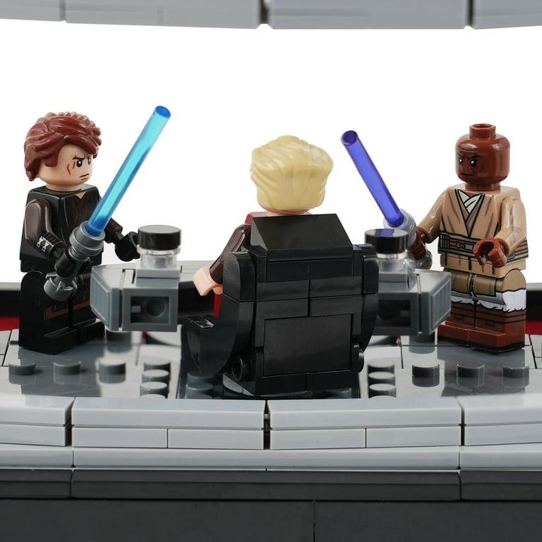 Star Wars Episode Mace Windu vs Palpatine MOC Building Block Set