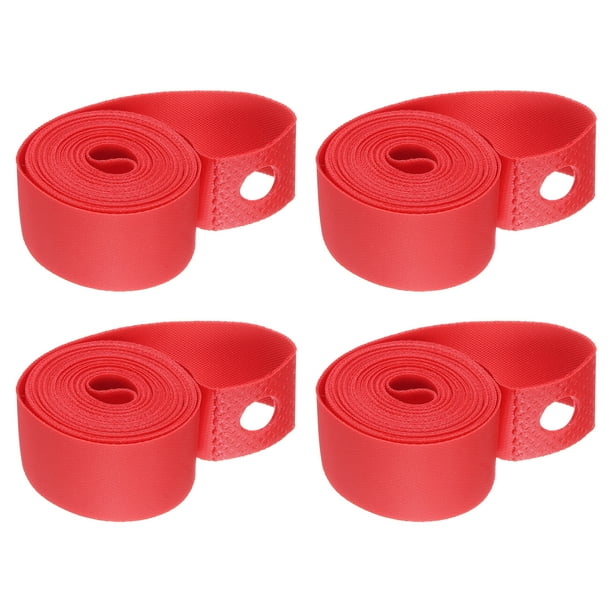 Uxcell 4 piezas de cinta de llanta de bicicleta 29" x 20mm cinta de llanta de nylon forro de neumático de bicicleta
