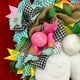 thumbnail image 4 of Conejo de pascua CORONA DE trasero explosión colorida para decoración Colcomx  Guirnalda de conejito de pascua, 4 of 5