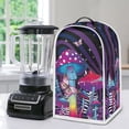 thumbnail image 5 of HELLHERO Mixer Cover with Univesal Elastic Kitchen Blender Dust Covers Top Handle Dustproof for Fall Festival Mushroom Butterfly, 5 of 6