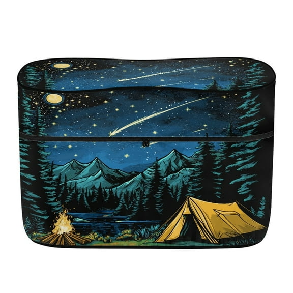 Yuyamidu Aesthetic Night RV Propane Tank Cover Camping Camper Propane Tank Protection Fit for Dual 20lb Tanks Gas Cylinder Protective Cover with Zipper Decor Accessory