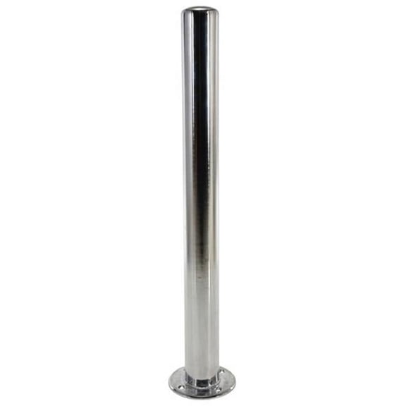 Vestil CBOL-42-4 Chrome Plated Safety Bollard- 42 x 8 x 8 in.