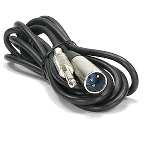 SF Cable, Câble Microphone Mono 10 Pieds XLR 3P Mâle 1/4 Pouces