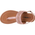 thumbnail image 6 of Kensie Girl open-toe Thong Sandal with Rhinestone Accents., 6 of 7