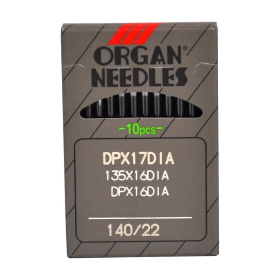 ORGAN Industrial Leather Point Sewing Machine Needles DPx17 135x16 DPx16 140/22