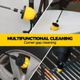 thumbnail image 3 of Juego de cepillos de limpieza Holikme Power Scrubber, paquete de 6, amarillo, 3 of 7