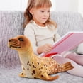 thumbnail image 3 of Realistic Spotted Seal Plush Toy – Large Soft Stuffed Animal for Kids, Cuddly Marine Life Pillow, Educational Gift for Children, 3 of 4