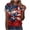 N-Red#15, variant on qipepei American Flag Shirt for Women 4th of July T-Shirt Patriotic T-Shirts Women's Independence Day Short Sleeve Printed Casual Tops Short Sleeve Crewneck Tops Shirt