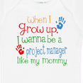thumbnail image 4 of Inktastic Project Manager Like Mommy Boys or Girls Baby Bodysuit, 4 of 5