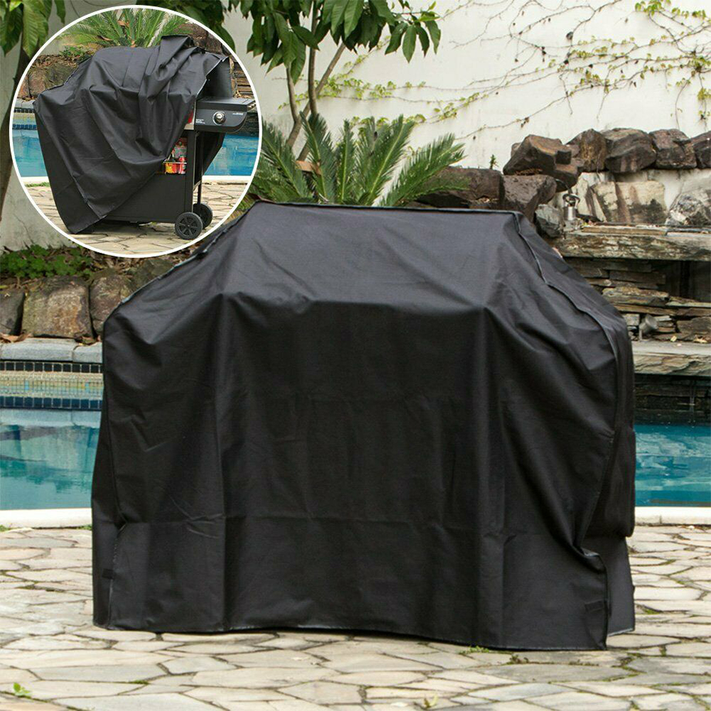 BBQ Grill Cover - Universal Fit All Barbecue Gas Gril, Heavy-Duty, Waterproof BBQ Grill Cover, 57 x 24 x 46in - image 4 of 9