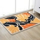 thumbnail image 4 of Alfombra absorbente para puerta antideslizante | Alfombra de baño de microfibra con pelo aterciopelado | Pelo tejido firmemente | Suave y amigable con la piel | Bordes reforzados | 40x60 cm | Para, 4 of 6