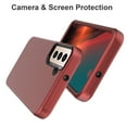 thumbnail image 2 of SaniMore for Samsung Galaxy S22 6.1" 2022 Case, Hybird Tri-layer Heavy Duty Protecetive Slim Silicone Shockproof Shell [Soft Anti-Scratch  Anti-Fingerprint] [Military-Grade Drop Tested], Red, 2 of 6