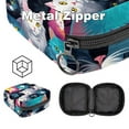 thumbnail image 5 of Sanitary Napkin Storage Bag, Zipper Menstrual Cup Pouch Feminine Menstruation First Period Pads Holder for Girls Women Ladies, Cat, 5 of 7