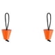 thumbnail image 2 of Riwesomey Kayak colador Scupper Plug Bung Kit multicolor mano de obra fina accesorios de Rafting accesorios mejorados tapón de drenaje naranja Naranja 2piezas, 2 of 4