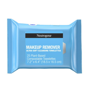 Neutrogena Makeup Remover Cleansing Towelettes & Face Wipes, 25 ct
