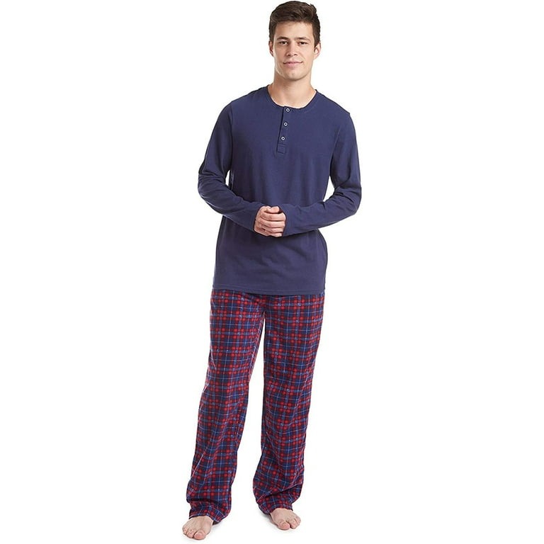 Walmart mens pajama tops hot sale