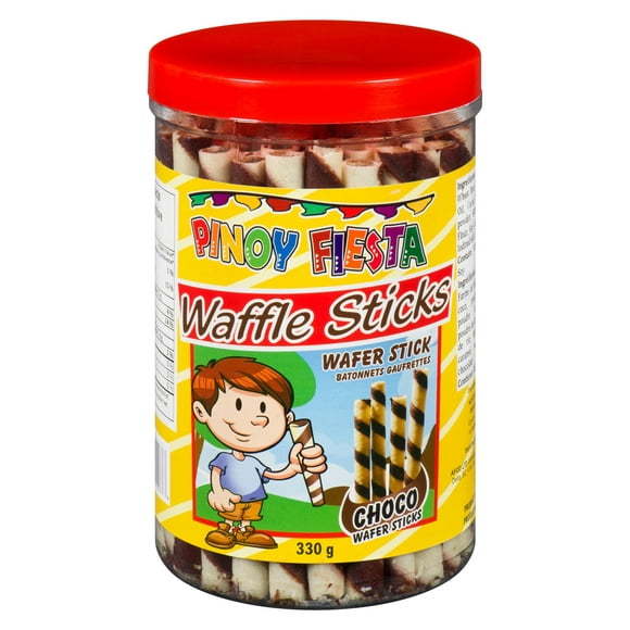 Pinoy Fiesta Chocolate Wafer Sticks, 330g