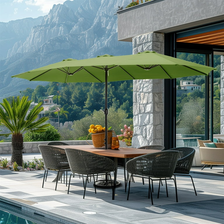 buy patio umbrella base 50 Pound Cast Iron Umbrella Base with Bronze or Black Finish (G050TSTCH)