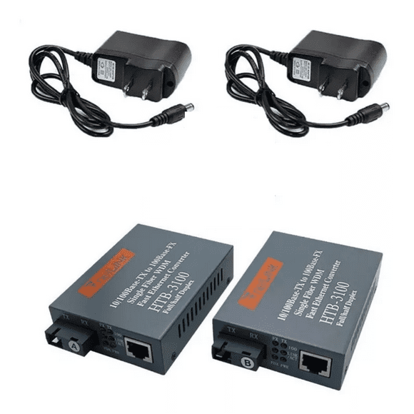 Transceptor De Fibra Óptica Htb-3100-25kmab Gris
