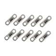 thumbnail image 2 of S SERENABLE 10 Pieces Fishing Swivels High Strength Copper Barrel Swivels Connector 4mm, 2 of 9