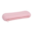 thumbnail image 3 of Funda de silicona para brochas de maquillaje Sunnimix Organizador de brochas cosméticas portátil suave Color rosa, 3 of 8