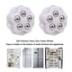 thumbnail image 4 of Ruedas Adhesivas, 12 Ruedas Giratorias De 360 ​​​​grados Para Muebles Con Pastillas De Freno Para Electrodomésticos, Estanterías Y Maceteros, 4 of 7