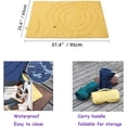 thumbnail image 2 of Portable Waterproof Foldable Outdoor Dog Bed Mat, Machine Washable Padded Pet Travel Blanket for Medium Large Dogs Indoor Camping Car, 2 of 6
