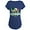 Navy, variant on - Easter Rising (Gaelic) Maternity T Shirt - Maternity Dark T-Shirt