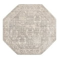 thumbnail image 3 of Unique Loom Lola Collection Area Rug - Bold (5' Octagon Gray/Cream), 3 of 7
