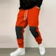 thumbnail image 1 of Pantalones largos para hombre, estilo casual, a la moda, con cordón ajustable en la cintura y bolsillos, pantalones deportivos de rayón para hombre., 1 of 6