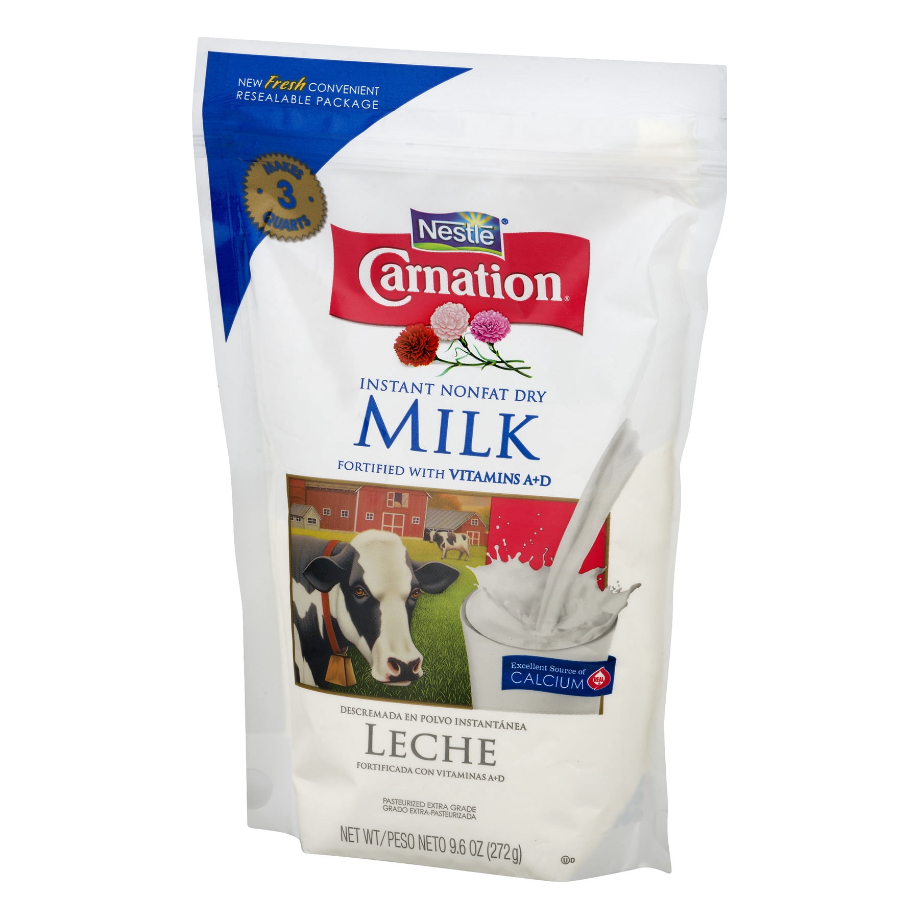 2 Pack) Carnation Instant Nonfat Dry Milk, 9.6 oz - Walmart.com