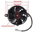 thumbnail image 2 of Ventilador Eléctrico de Enfriamiento para Radiador 12V 30W Cylemoto 12,7 cm, 2 of 7