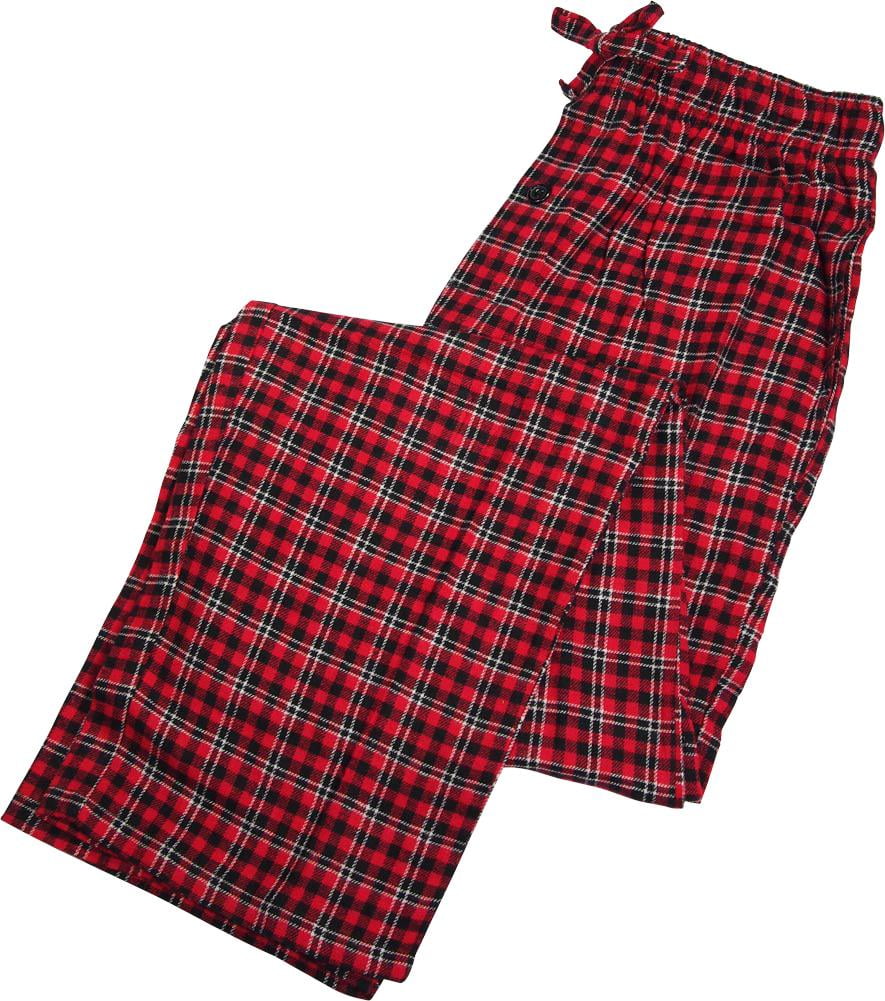 Fruit of the Loom Mens Yarn-dye Woven Flannel Pajama Pant