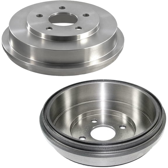 Detroit Axle - 5 Lug Rear Brake Drums Replacement for Chevrolet HHR Cobalt Pontiac G5