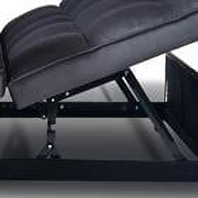 Demi Bonn Convertible Sofa Bed, 3-in-1 Velvet Sleeper Sofa Couch with Pullout Bed, Sectional Sofa with Side Pockets and Adjustable Backrest for Living Room, Gray