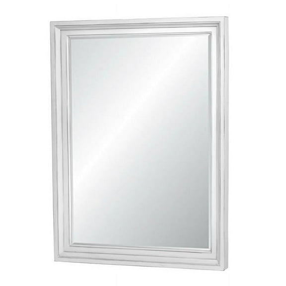 Sea Winds Coastal Furniture B81838-BLANC Monaco Mirror Blanc