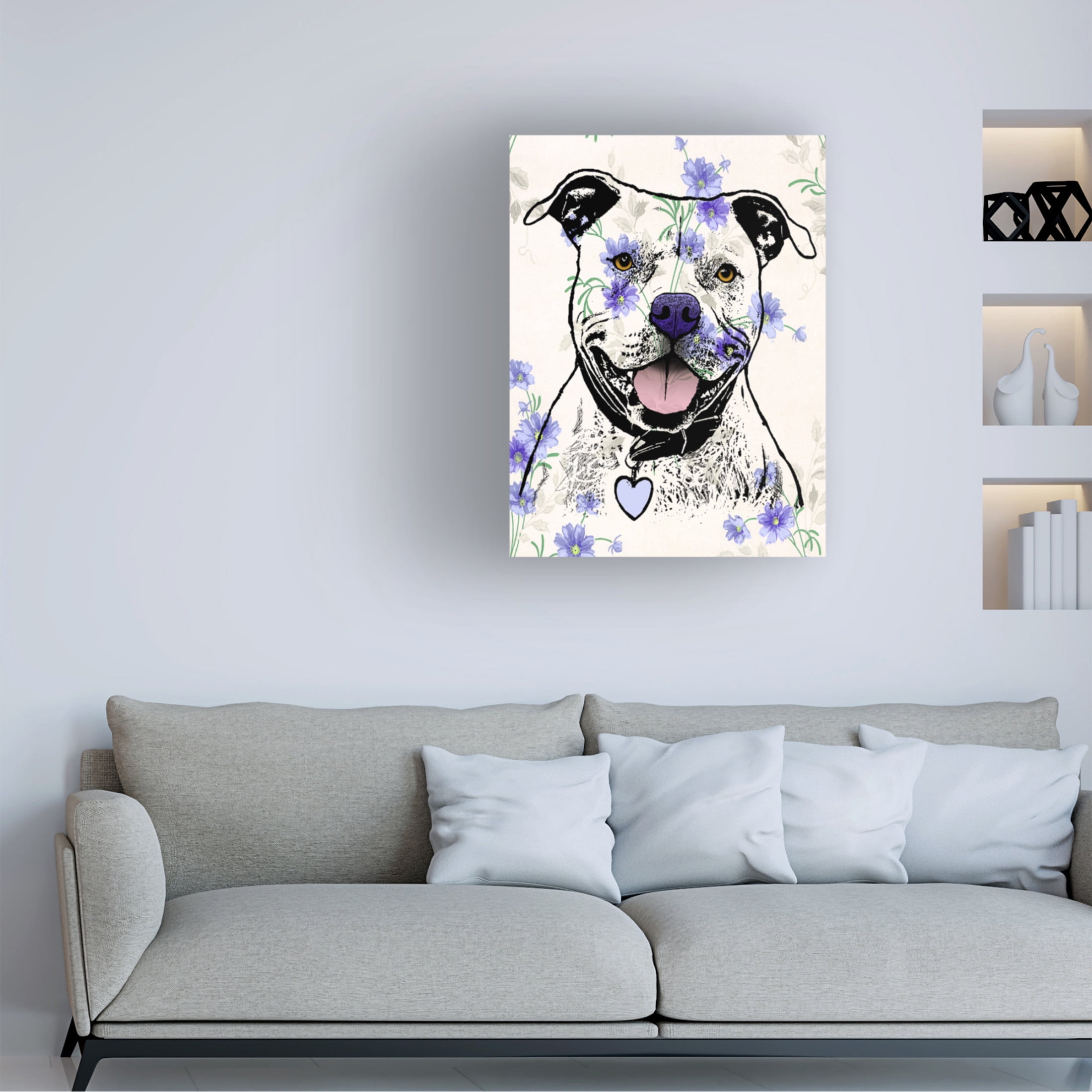 Canvas Wall Art - Dean Russo 'Steal Your Heart' Wall Art for Living Room, Bedroom, or Office Décor by Trademark Fine Art - 24 x 32 Inches