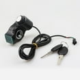thumbnail image 2 of Ignition Lock Electric Scooter Accessories Cylinder Starter Switch Locks Keys, 2 of 9