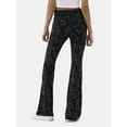 thumbnail image 2 of No Boundaries Flare Pants and 2-Pack, Women's and Women’s Plus, 2 of 6