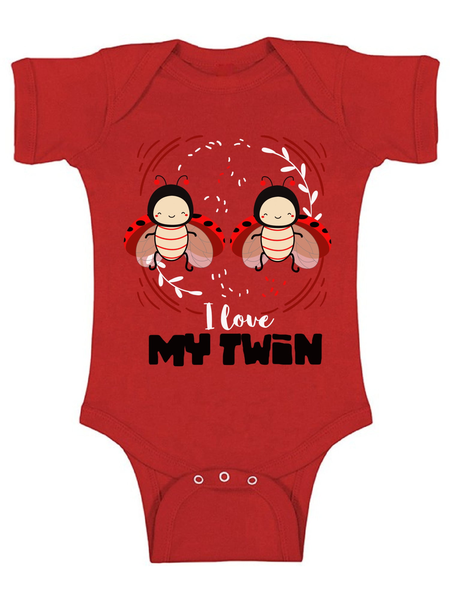 Newborn Twins Gift SetTwo Peas In A Pod2 x Baby GrowsBirthday Gift 