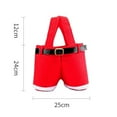 thumbnail image 2 of Bolsas de regalo con adornos navideños Bolsas de regalo Estilo pantalones navideños Lindas bolsas para niños Ideales para bodas Fiestas Año Nuevo, 2 of 5