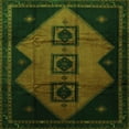 thumbnail image 1 of Ahgly Company Indoor Square Persian Green Traditional Area Rugs, 6' Square, 1 of 1