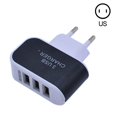 thumbnail image 1 of Sidaley de pared Cubo de enchufe USB de 3 puertos Adaptador de corriente de viaje portátil Enchufe de EE. UU. Bloque de carga LED para Teléfono y Comunicación, 1 of 1