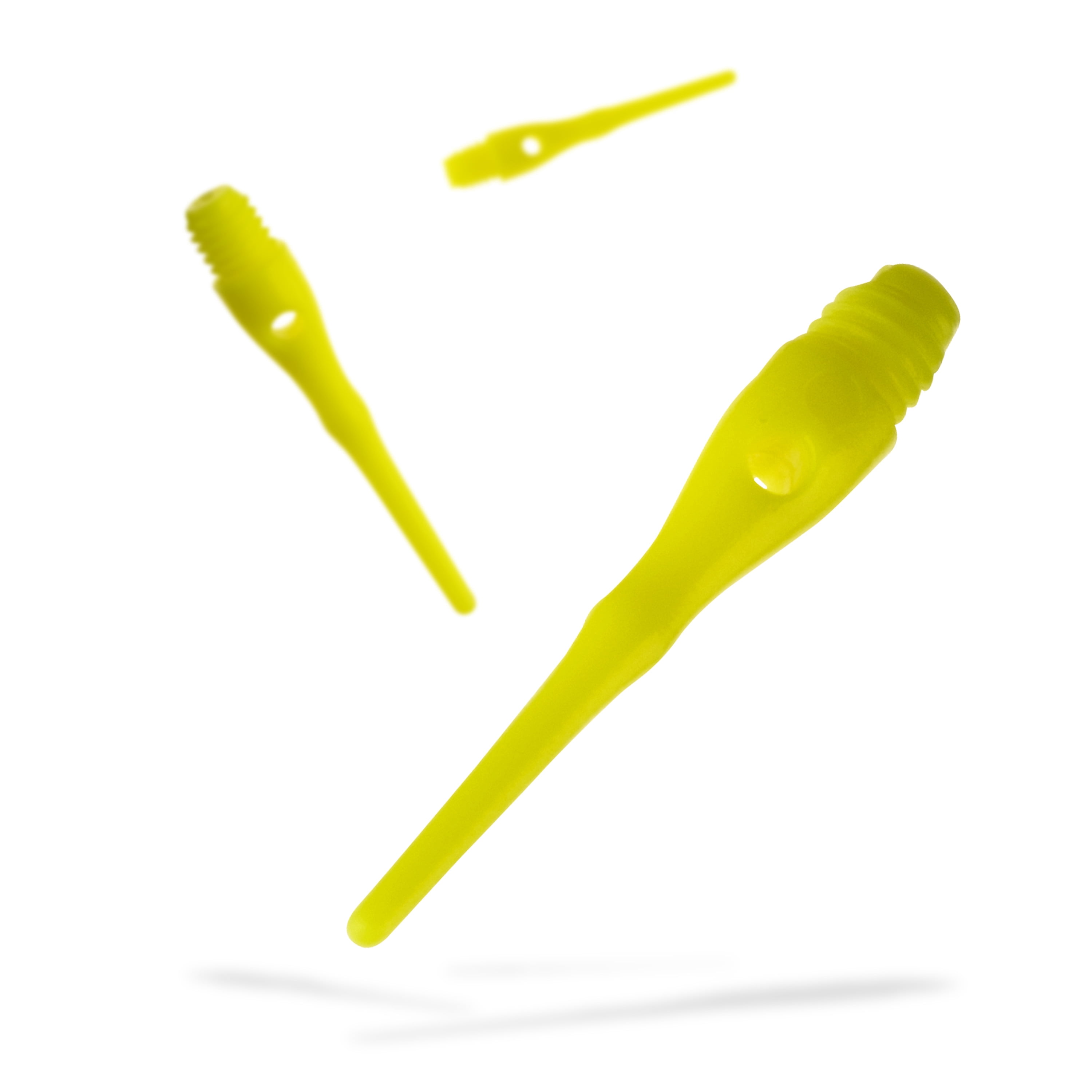 Viper V-Glo Blue 18 Gram Soft Tip Darts, Casemaster Select Black & Viper 2BA Tufflex III Tips - Neon Yellow 100 ct Box