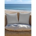 thumbnail image 5 of 1 Pack Outdoor Throw Pillow, Grey Waterproof Pillow with Insert Included, Modern Pure Gray Decorative Accent Cushion Sofa Pillows for Patio Porch, 16 x 16 In, 5 of 8