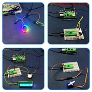 52Pi Raspberry Pi Pico Basic Starter Kit with Raspberry Pi Pico، Breadboard، I2C 1602 LCD Display Module، 9g Mirco Servo for Raspberry Pi Beginners & Software Engineer
