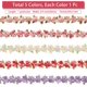 thumbnail image 2 of Cinta de encaje floral de 5 colores para manualidades, costura, bordado de poliéster, 2 of 9