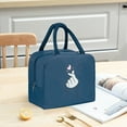 thumbnail image 2 of Lunch Bag for Women Men Insulated Lunch Box Cooler Tote Bag, Mini Lunch Tote Bag for Adult and Kids, Double Layer Lunch Cooler Bag for Work, School Or Travel Lunch Bag for Teen Girls, 2 of 5