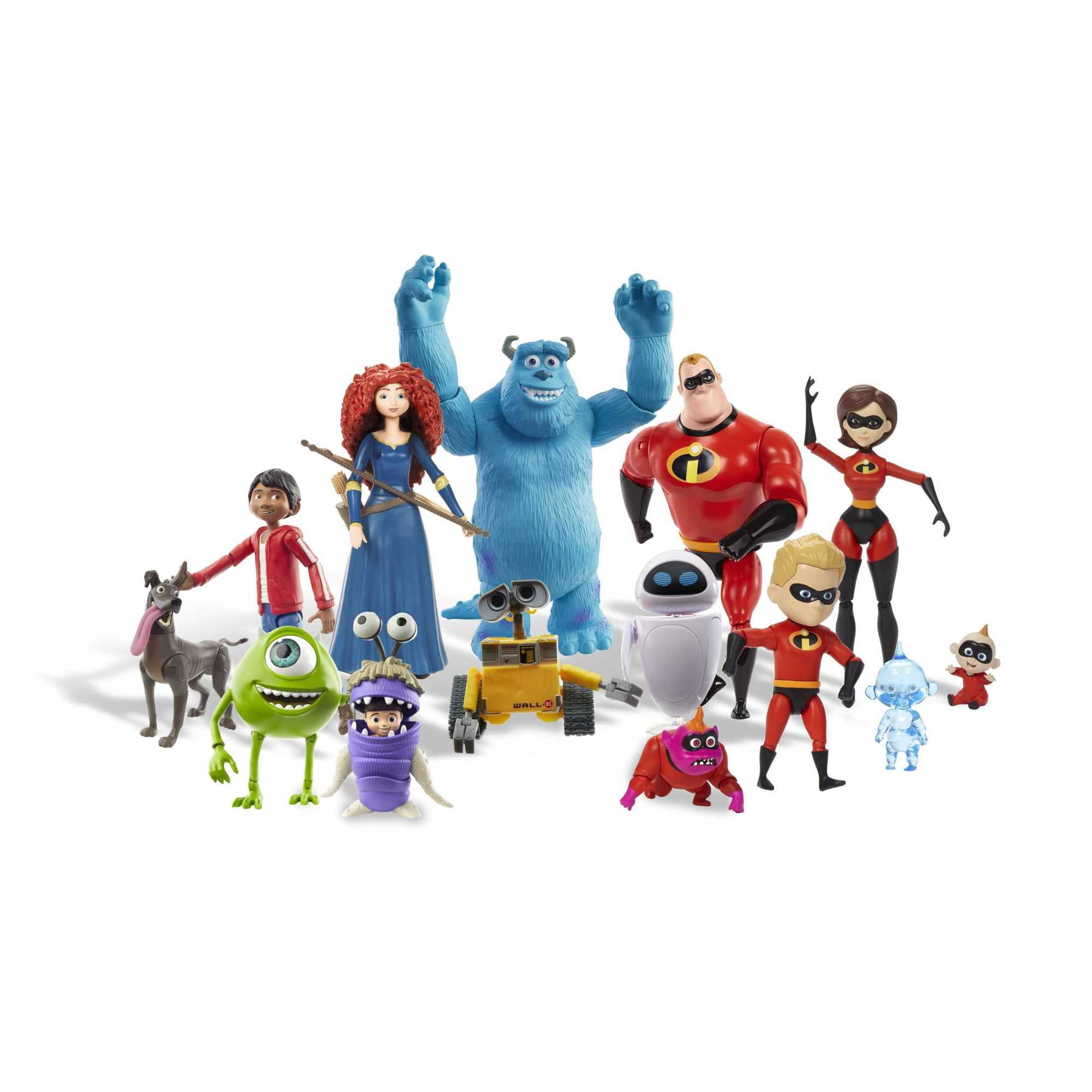 Disney Pixar Action Figure Collection, 7-inch Posable Characters, Toy  Collectors Gift - Walmart.com