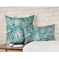 thumbnail image 2 of VargottamSquare Pillow Cover - Decorative Pillow Covers18x18 Inches,PrintedTeal BlueThemePillowcase, DecorativeSquareCushionCovers, 2 of 4